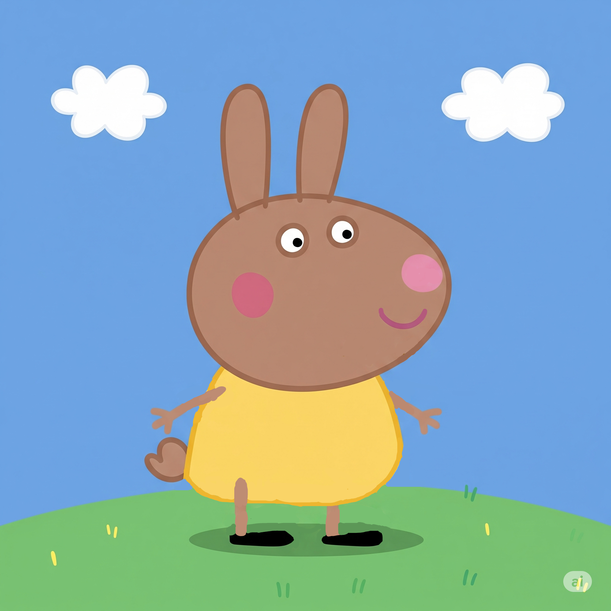 A rare brown rabbit by PieraPigandFriends on DeviantArt