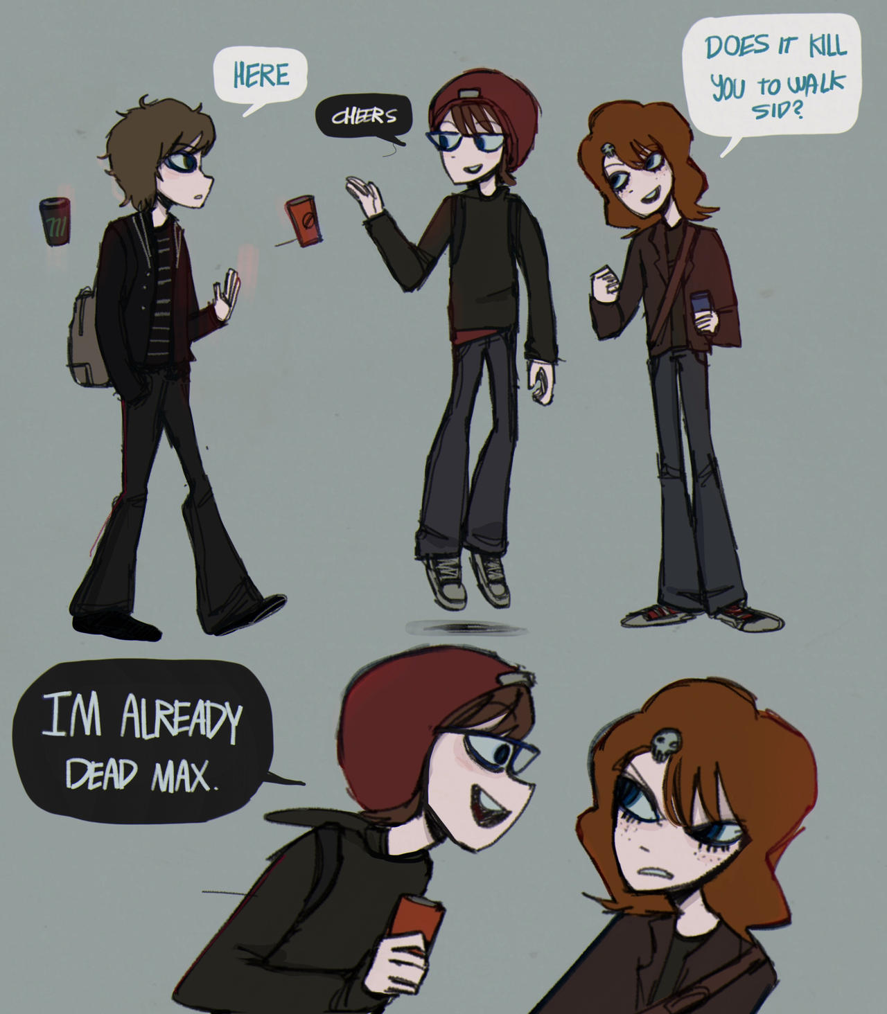 Am already dead by Kennyluck on DeviantArt