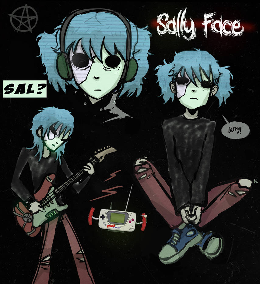 Sally Face fanart by Kennyluck on DeviantArt