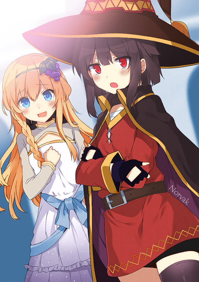 KonoSuba Vol11 1 Iris Y Megumin By NorvakKK On DeviantArt konosuba-vol11-1-iris-y-megumin-by-norvakkk-on-deviantart