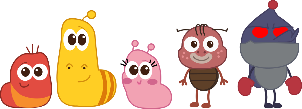 Larva Kids (My Version) by abedinhos on DeviantArt