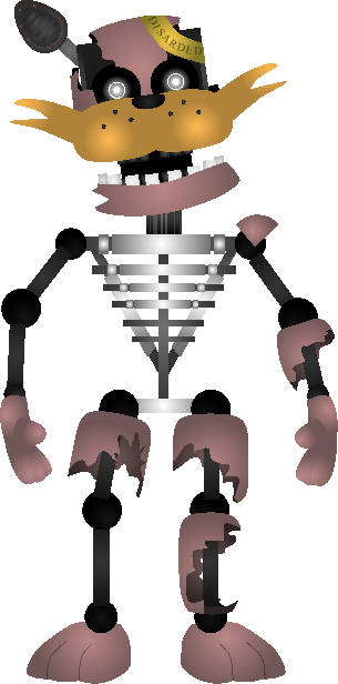 Withered Freddy by FNAF2 by abedinhos on DeviantArt