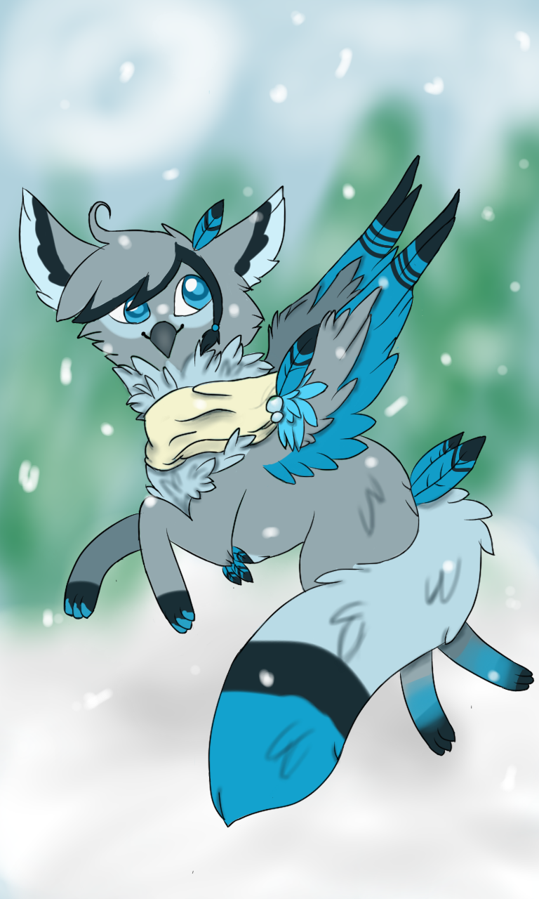 A Jay in Winter