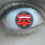 Mengekyu Sharingan eyes