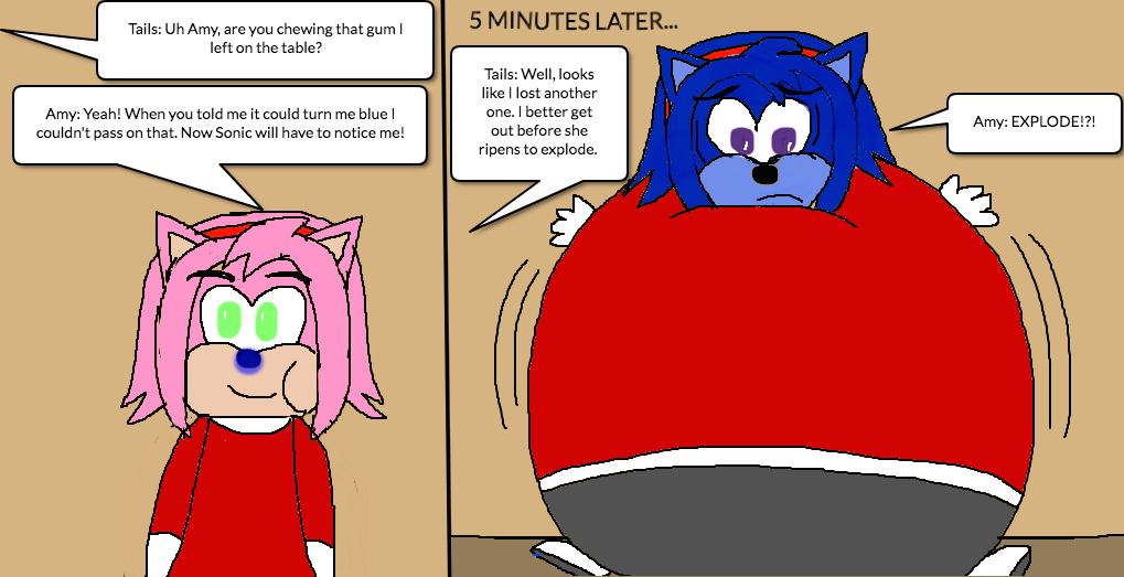 Turn Red Inflation Amy Rose Blueberry Inflation