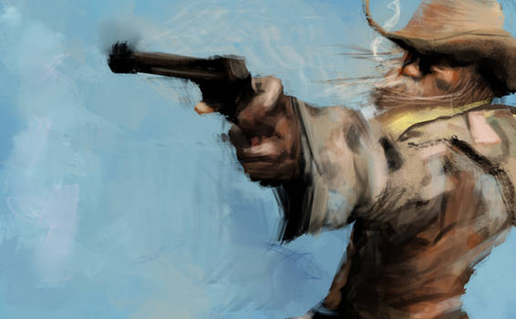 Revolver Ocelot - Ashley Wood Masterstudy!