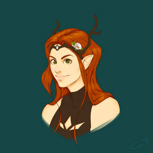 Keyleth fan art sketch