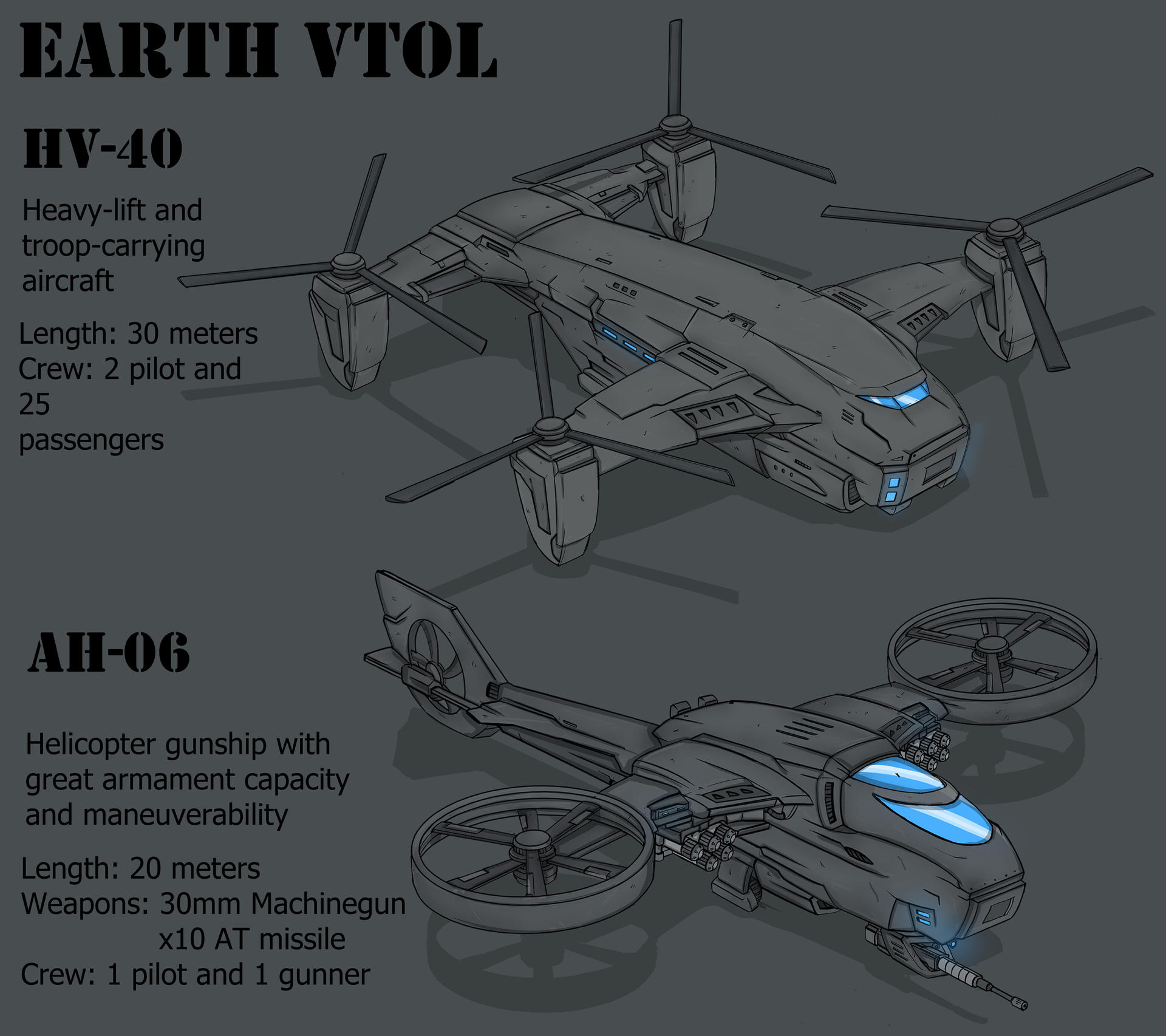 (Commission) Terran Vtol by RtazAlvaro on DeviantArt