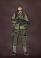 (Commission) Rushmore Republic Soldier