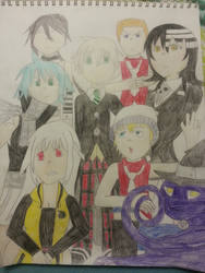 Genderbent Soul Eater Characters