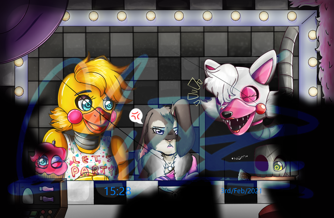 The FNAF 2 Animatronics! by JonlukevilleTVart on DeviantArt