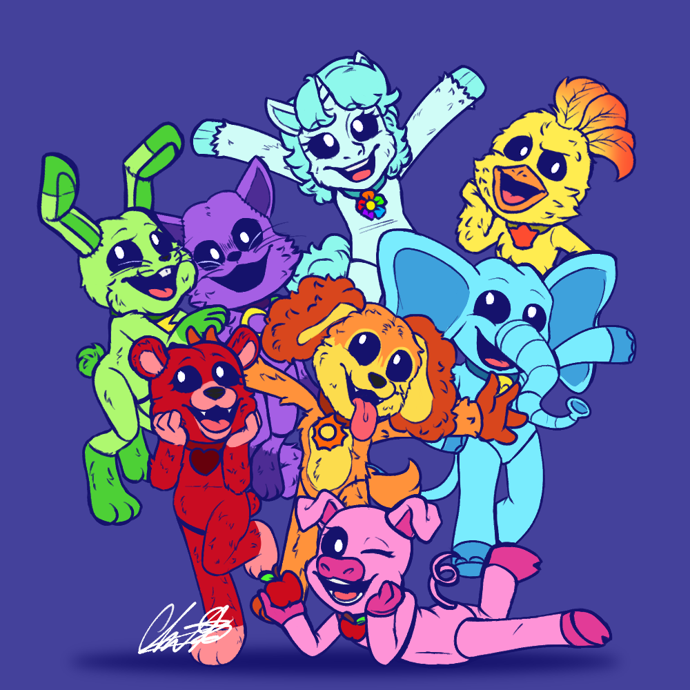Smiling Critters By CJArts20 On DeviantArt smiling-critters-by-cjarts20-on-deviantart