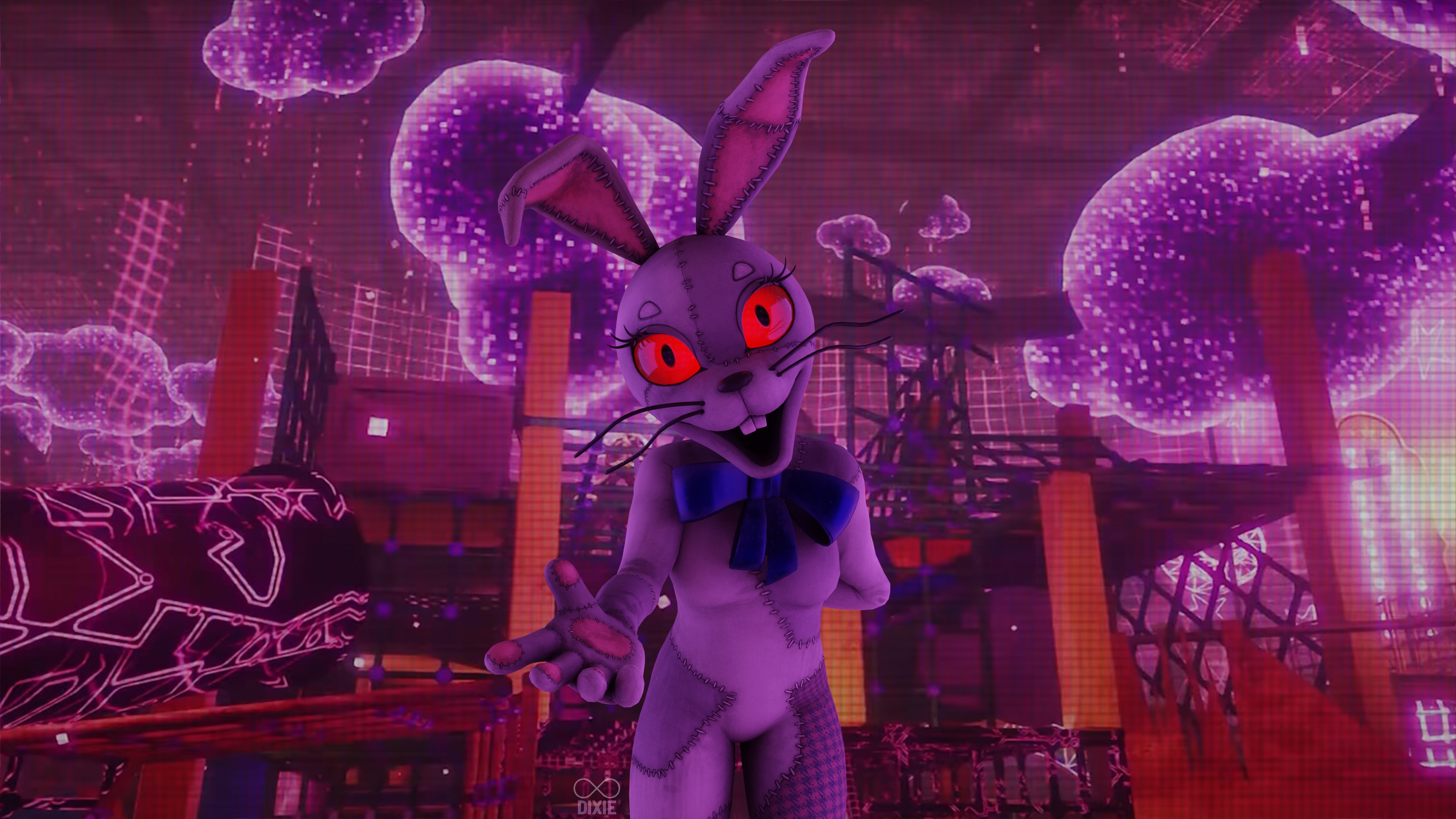 Vanny in Ruin DLC (Blender/FNAF) by InfiniteDixie on DeviantArt