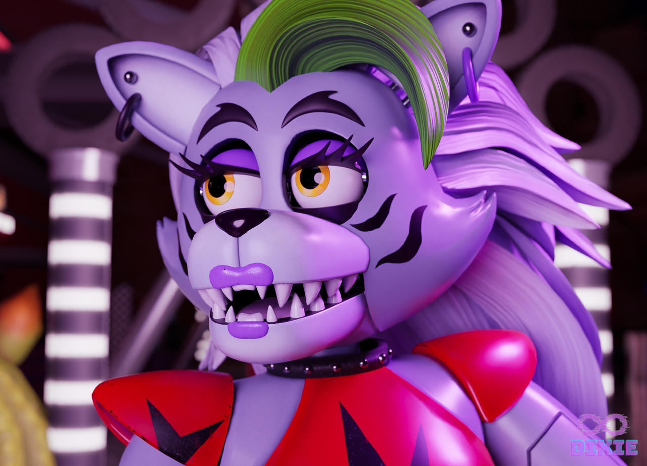 The beautiful Roxanne (Blender/FNAF) by InfiniteDixie on DeviantArt