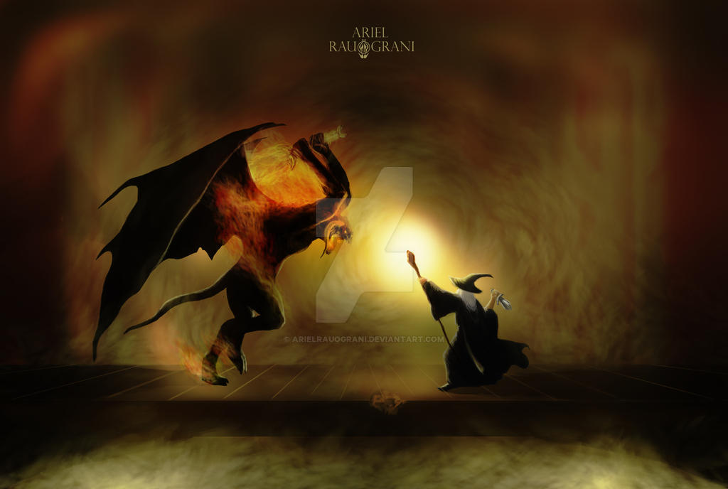 Gandalf VS. Aslan by INMH on DeviantArt