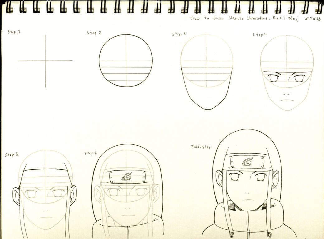 Naruto How To Draw Characters Drawing for Beginners Paperback