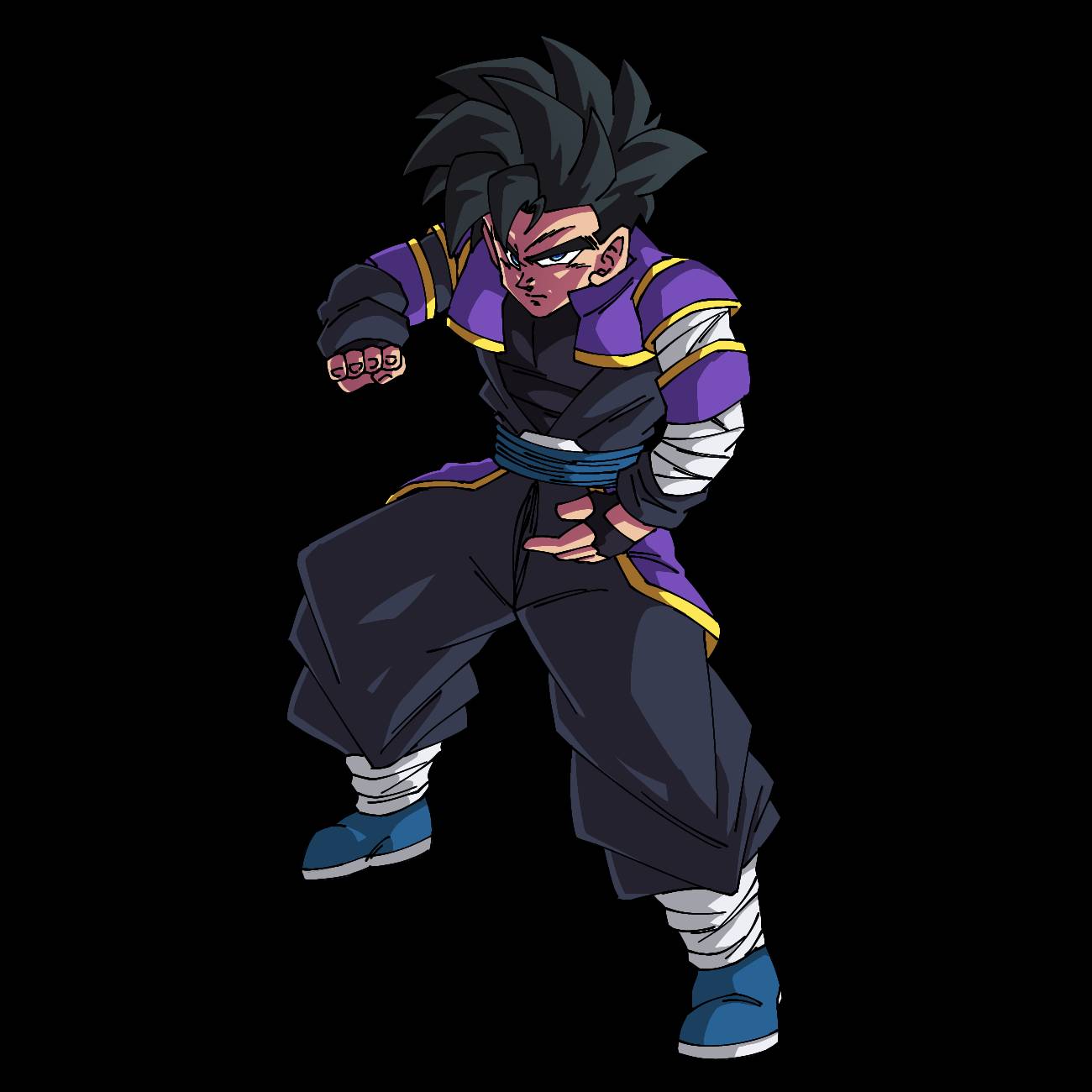 Como Desenhar GOKU BLACK Dragon Ball Super - DESENHANDO ANIME 