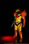 Samus Aran - Lit up by Karim-sama