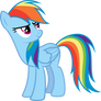 Determined Rainbow Dash