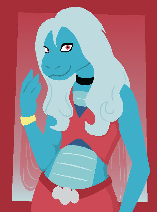 Commission- Blue by CarrieExMachina on DeviantArt