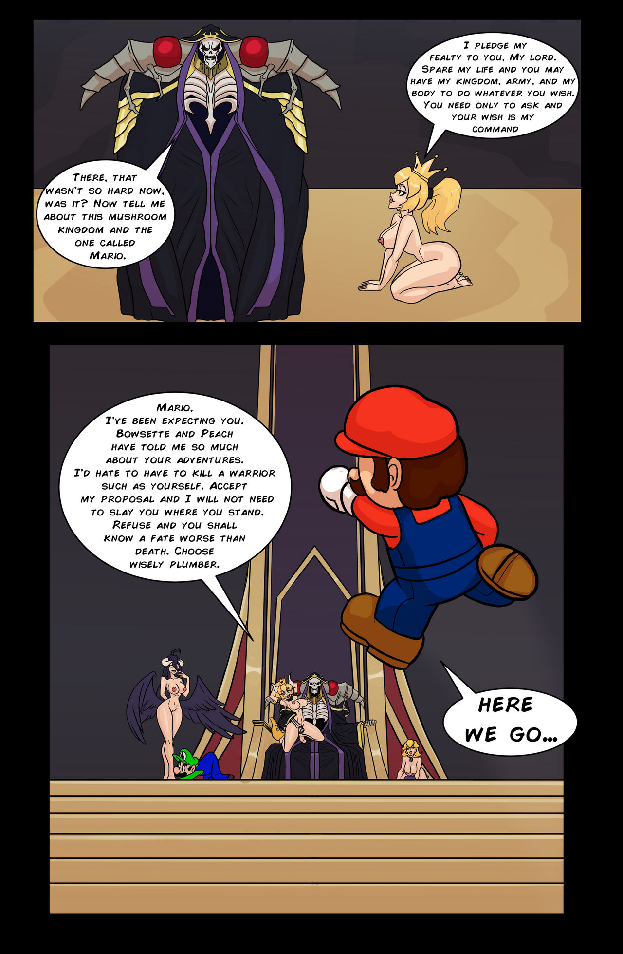 Bowsette Rescue Page 3 1 Bowsette by RevelLustStudio on DeviantArt