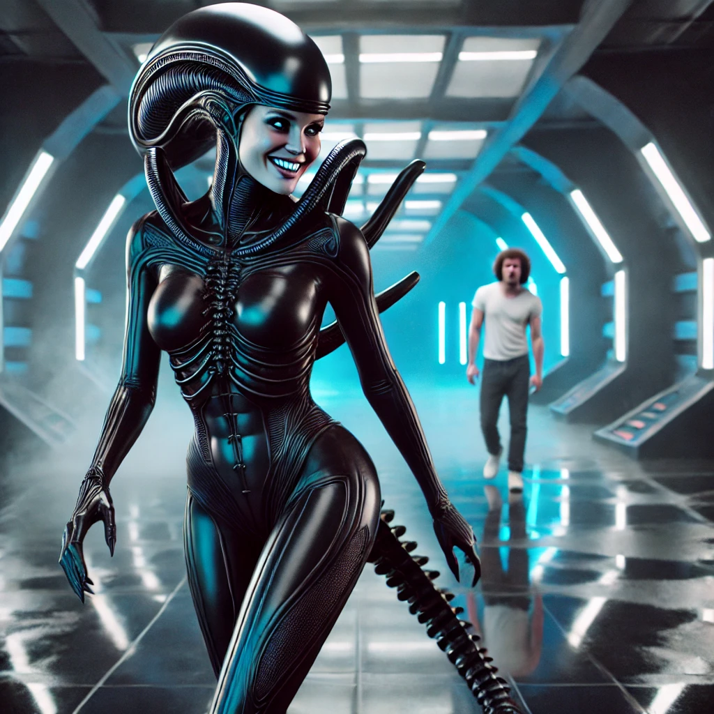Female Xenomorph Hybrid By SleekDreams On DeviantArt female-xenomorph-hybrid-by-sleekdreams-on-deviantart