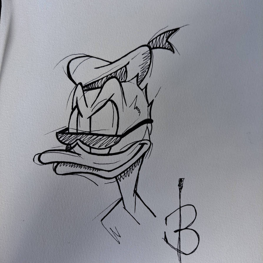 Donald Rindahl Scetch Tattoo: Donald sketch style by killybillyberlin on DeviantArt