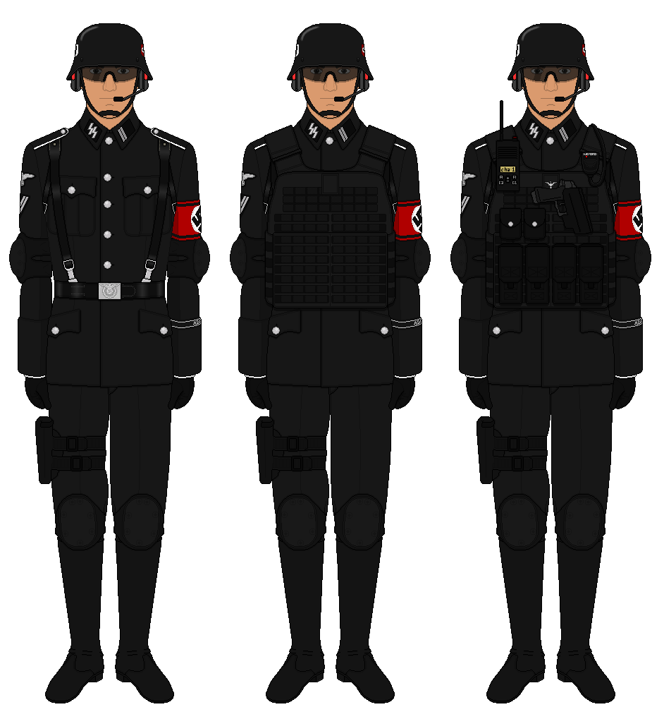 Modern Waffen Ss Uniform By Zrubal On Deviantart