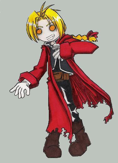 Edward Elric +coloured+