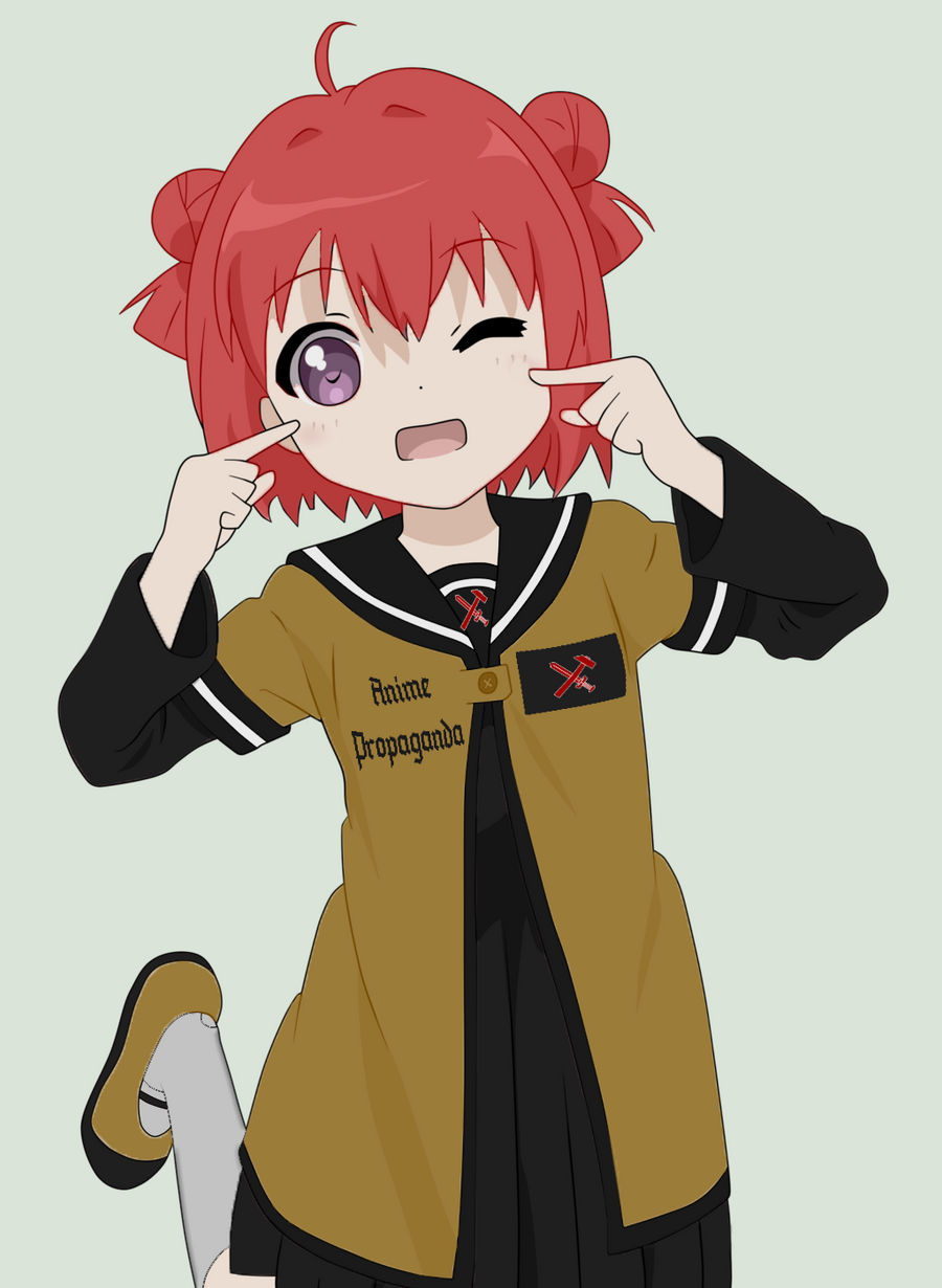 Strasserite Sticker Strasserite Comrade Akari by ComradeMaxwell on DeviantArt