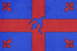 Flag of the SocNat Republic of Quebec