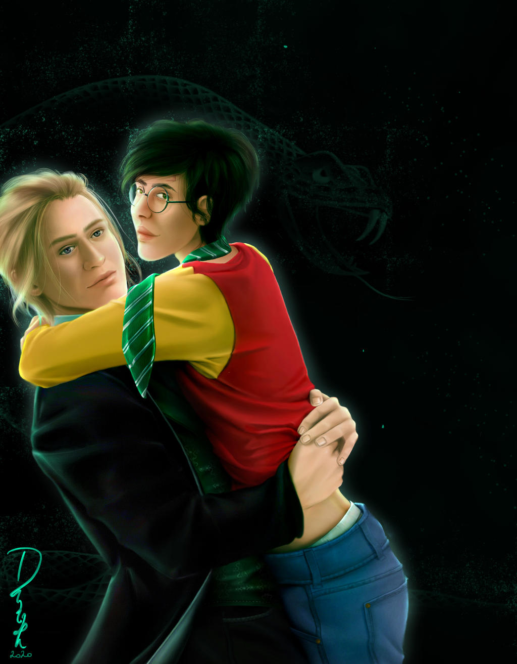 Drarry Rarry Drarry fanart by Tirith-works on DeviantArt