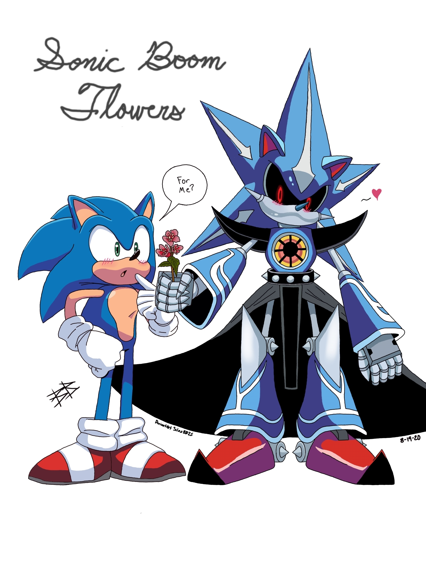 Metal Sonic and Neo Metal Sonic by The_Turboyoyo -- Fur Affinity [dot] net