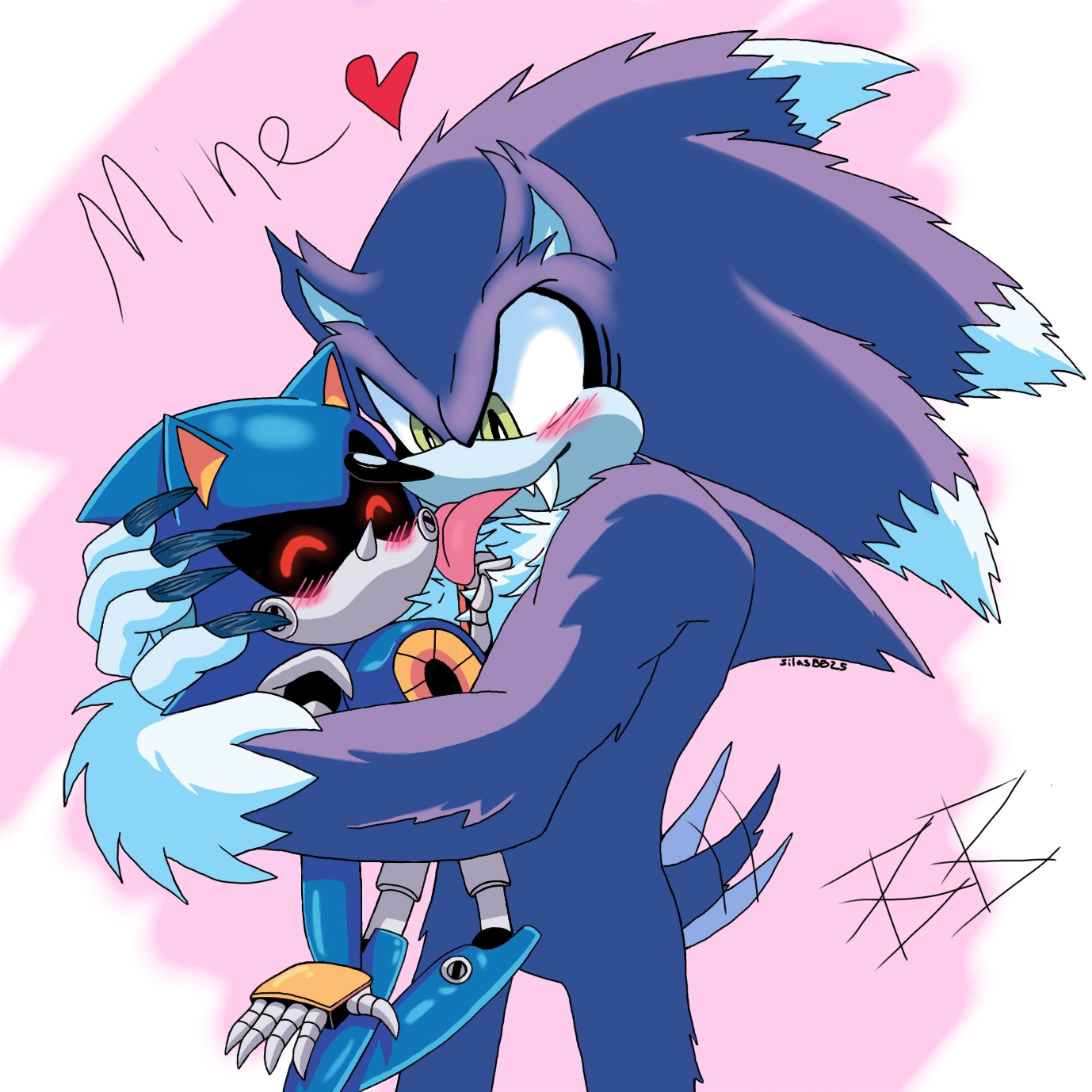 Sonic x Neo Metal Sonic by SilasBB25 on DeviantArt