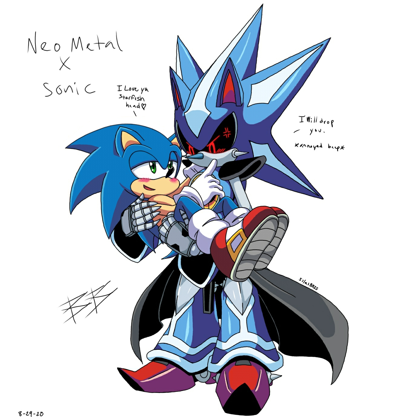 NEO METAL SONIC by artsonx on DeviantArt