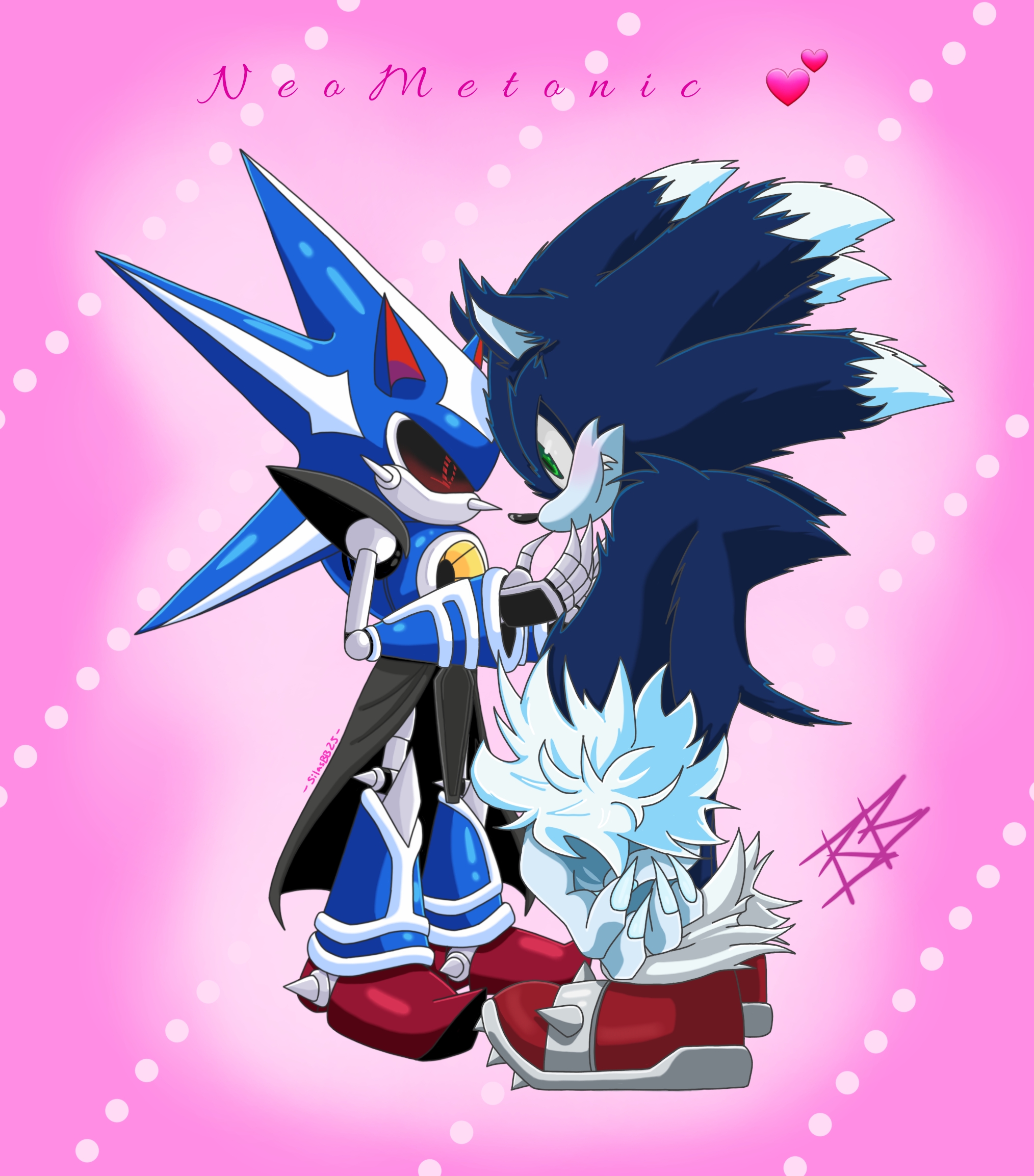 Sonic x Neo Metal Sonic by SilasBB25 on DeviantArt