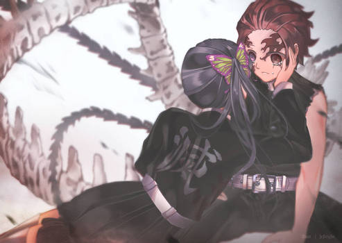 demonslayer5survivorslov3: Demon Slayer Kanao And Tanjiro Fanart