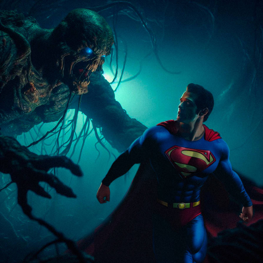 Superman Samson Superman Ambushed by a Monster by MightySamson on DeviantArt