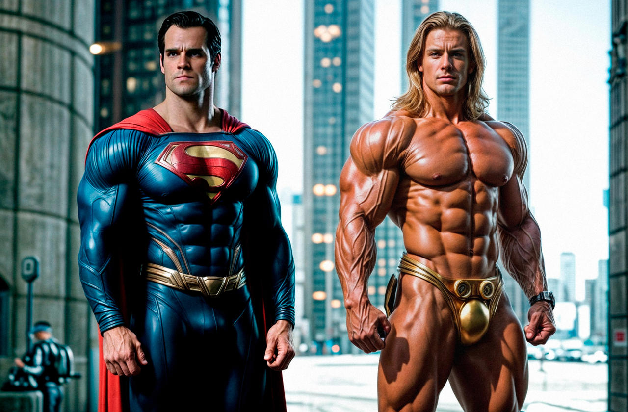 Superman Samson Team Up Superman and Samson by MightySamson on DeviantArt