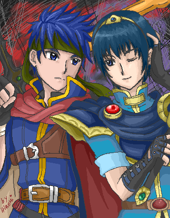 Ike and Marth