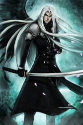 FF7 - Sephiroth by Ninjatic