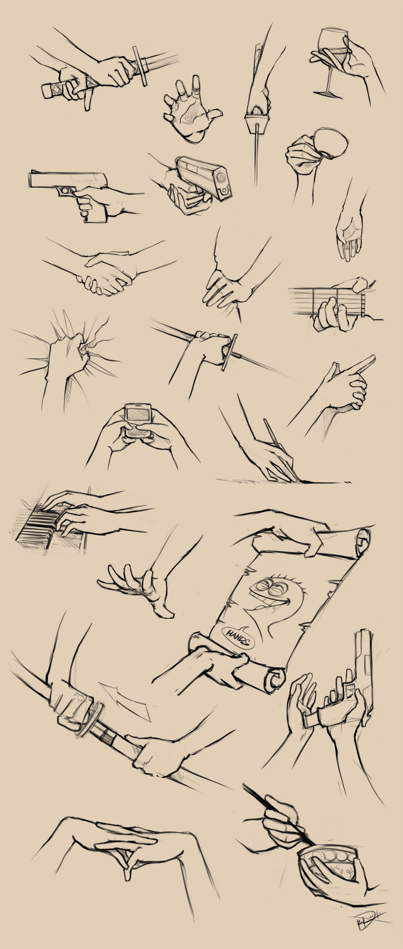 Hands Reference II