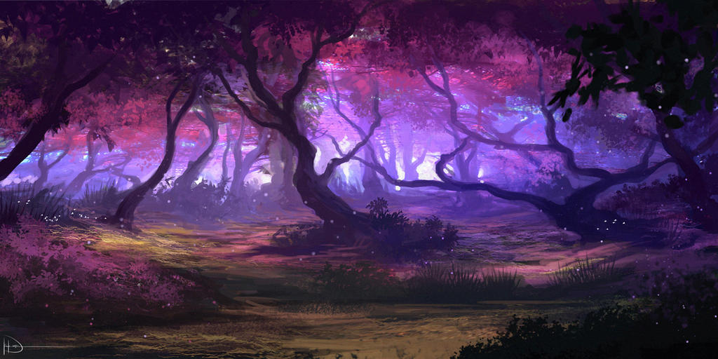 Purple Forest