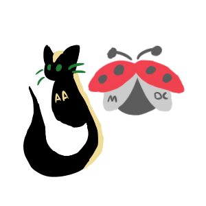 Ladybug and Chat Noir logos, Ladybug and Chatnoir logo png