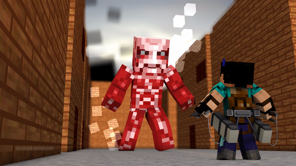 Ataking Minecraft Player Attack on Minecraft by TheMinecraftPlayer on DeviantArt