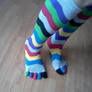 More Toe Socks
