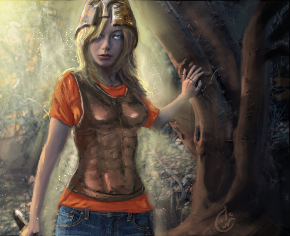 Speedpainting - Annabeth Chase