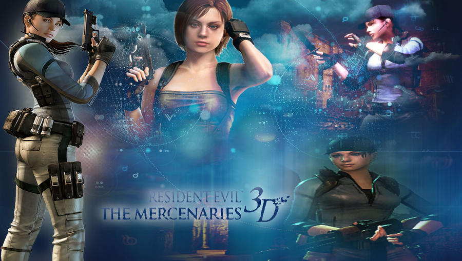 Jill Valentine Resident Evil The Mercenaries 3D