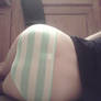 Striped Panties, Side Shot~