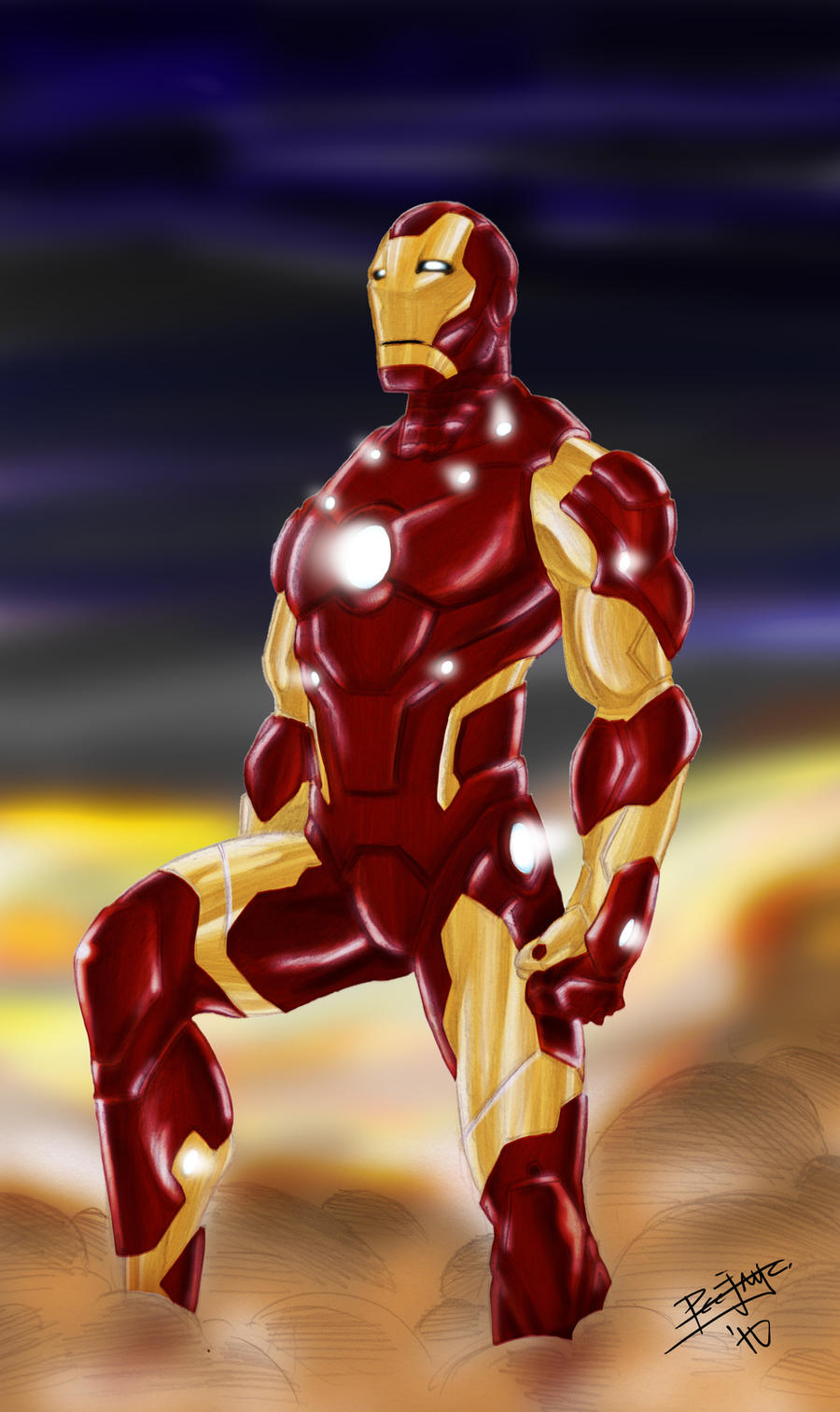 Iron Man Bleeding Edge Armor